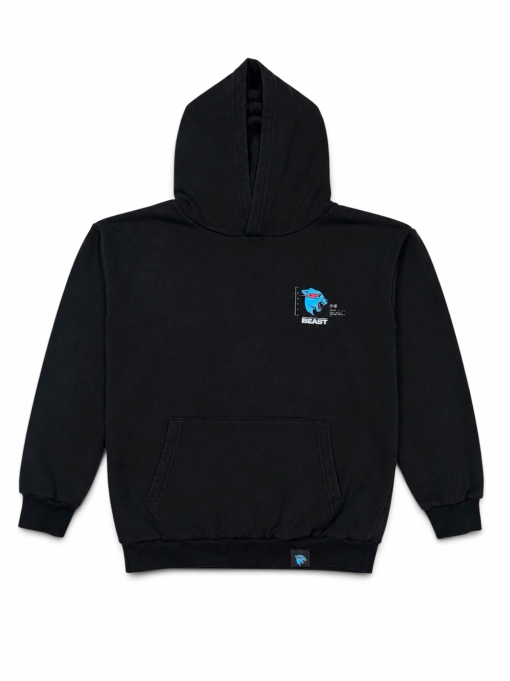 Mr Beast Partical Boys' Hooded Sweatshirt